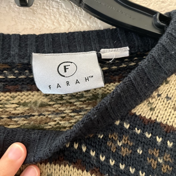 Farah Vintage grandpa sweater - Picture 5 of 5